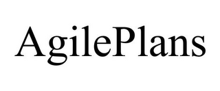 AGILEPLANS