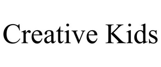 CREATIVE KIDS