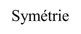 SYMÉTRIE