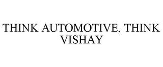 THINK AUTOMOTIVE, THINK VISHAY