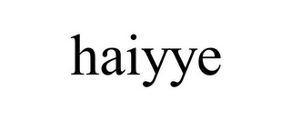 HAIYYE