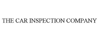 THE CAR INSPECTION COMPANY