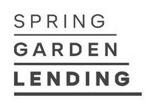 SPRING GARDEN LENDING