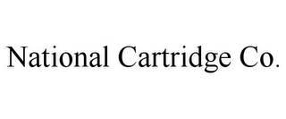 NATIONAL CARTRIDGE CO.