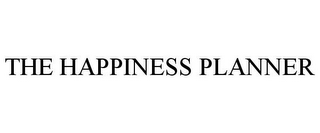 THE HAPPINESS PLANNER