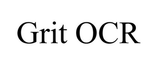 GRIT OCR