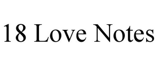 18 LOVE NOTES