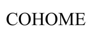 COHOME