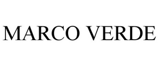 MARCO VERDE