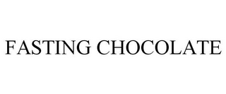FASTING CHOCOLATE