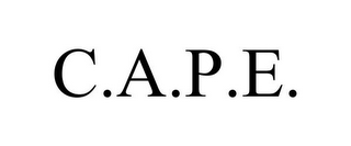 C.A.P.E.