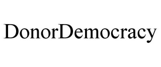 DONORDEMOCRACY