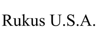 RUKUS U.S.A.