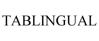 TABLINGUAL