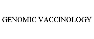 GENOMIC VACCINOLOGY