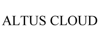 ALTUS CLOUD