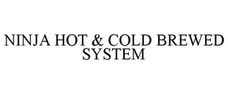 NINJA HOT & COLD BREWED SYSTEM