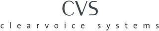 CVS CLEARVOICE SYSTEMS