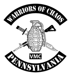 WARRIORS OF CHAOS VMC PENNSYLVANIA