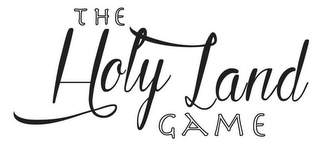 THE HOLY LAND GAME