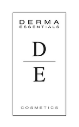 DE DERMA ESSENTIALS COSMETICS