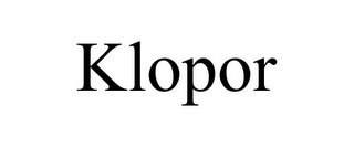 KLOPOR