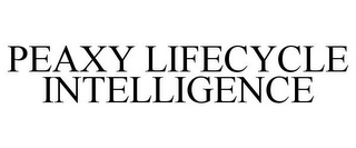 PEAXY LIFECYCLE INTELLIGENCE