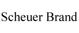 SCHEUER BRAND