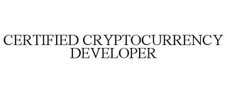 CERTIFIED CRYPTOCURRENCY DEVELOPER