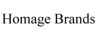HOMAGE BRANDS