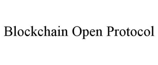 BLOCKCHAIN OPEN PROTOCOL