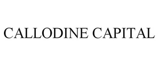 CALLODINE CAPITAL