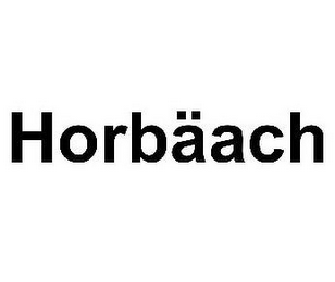 HORBÄACH