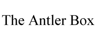 THE ANTLER BOX