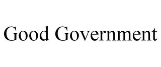 GOOD GOVERNMENT