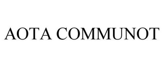 AOTA COMMUNOT