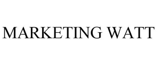 MARKETING WATT