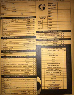 INTERNATIONAL CLASS 2 NAVIGATION GUIDE ENVELOPE