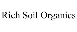 RICH SOIL ORGANICS