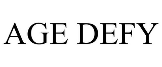 AGE DEFY