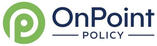 P ONPOINT POLICY