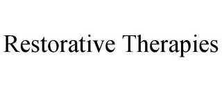 RESTORATIVE THERAPIES