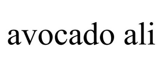 AVOCADO ALI
