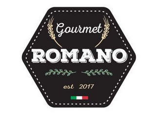 GOURMET ROMANO  EST. 2017