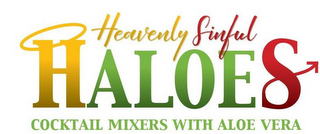 HEAVENLY SINFUL HALOES COCKTAIL MIXERS WITH ALOE VERA