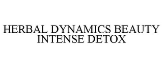 HERBAL DYNAMICS BEAUTY INTENSE DETOX