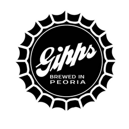 GIPPS BEER BREWED IN PEORIA