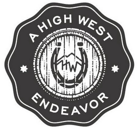 A HIGH WEST ENDEAVOR HW