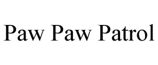 PAW PAW PATROL