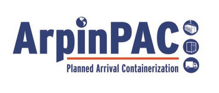 ARPINPAC PLANNED ARRIVAL CONTAINERIZATION